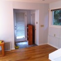 From downstairs bedroom looking toward the front door