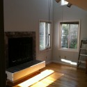 Fireplace and pulley ropes