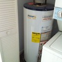 Water Heater & Washer Closet in a Closet