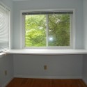 Breakfast nook over looking front yard